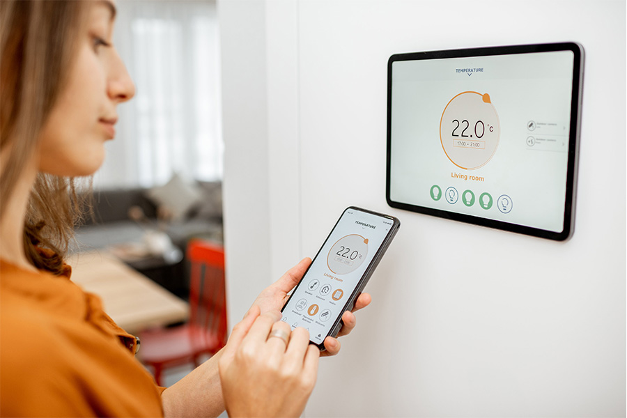 termostati intelligenti per un massimo comfort termico